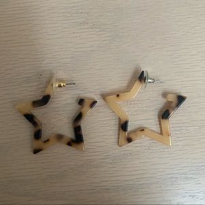Star earrings